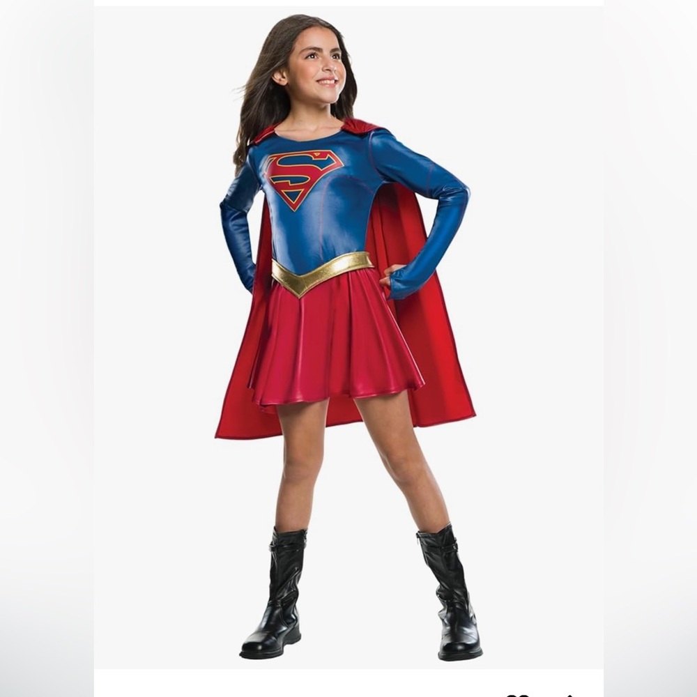 Rubies Girl's Supergirl Tv Show Costume size medium
8-10